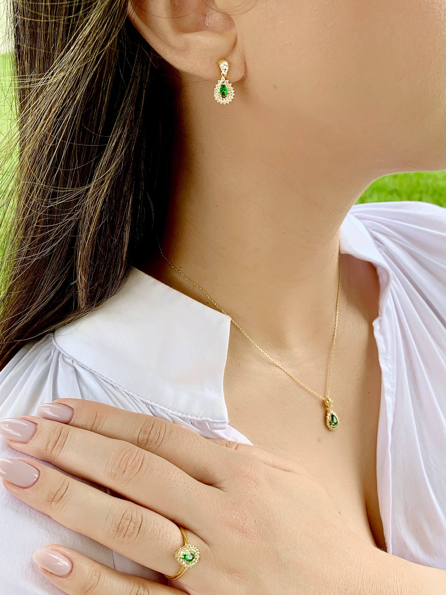 Esmeralda Earrings